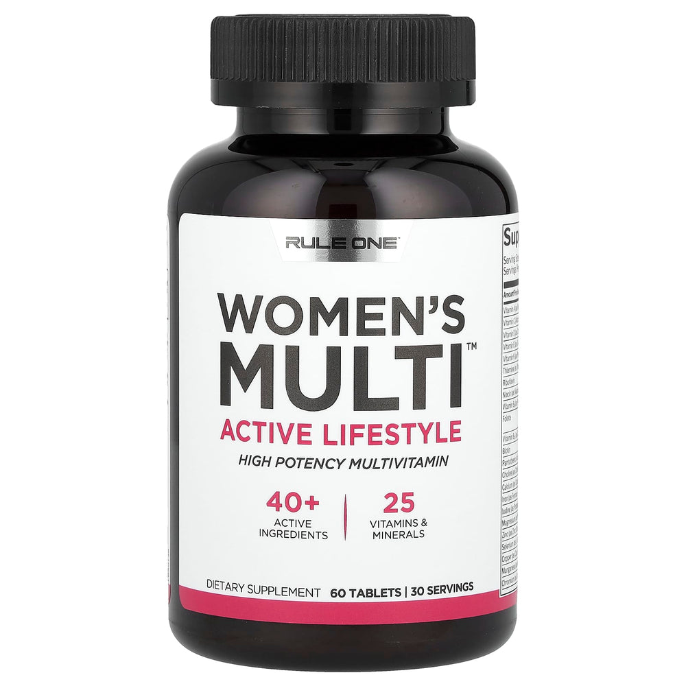 Women's Train Daily Multivitamin baksida