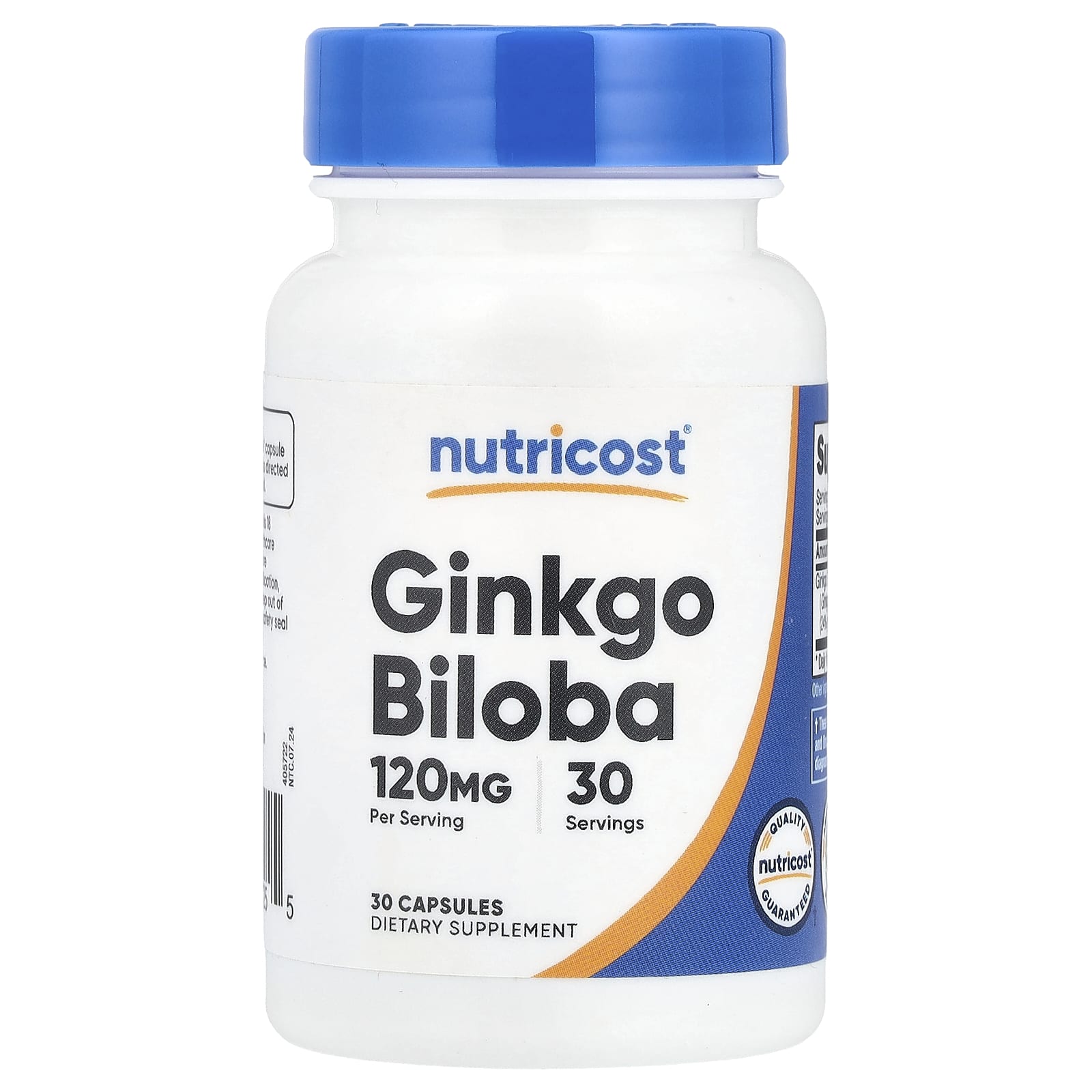 Ginkgo Biloba 120 mg extrakt framsida