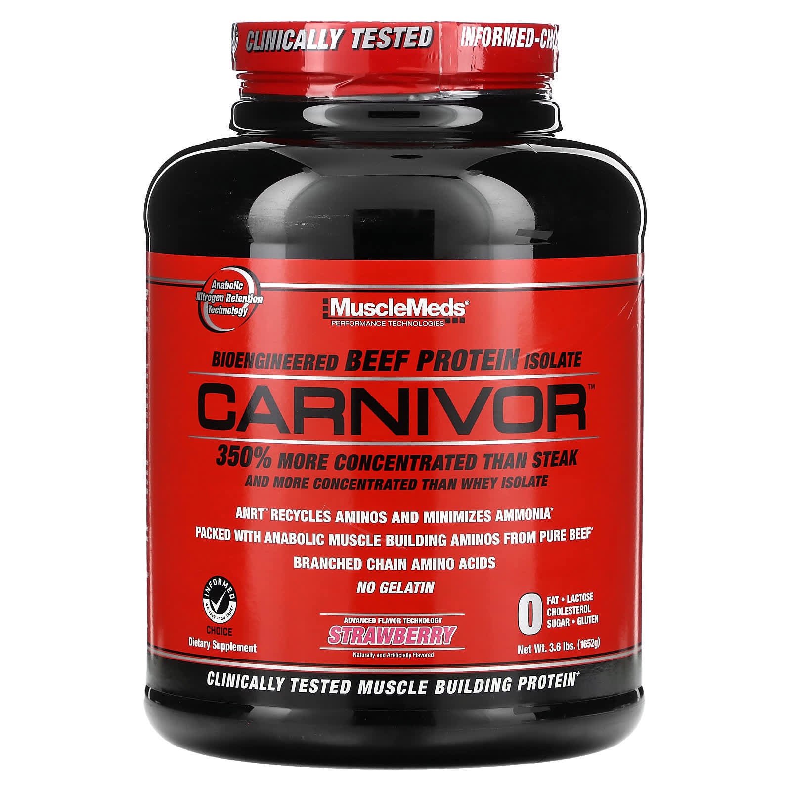 MuscleMeds - Carnivor™ 100% Naudanlihaproteiini