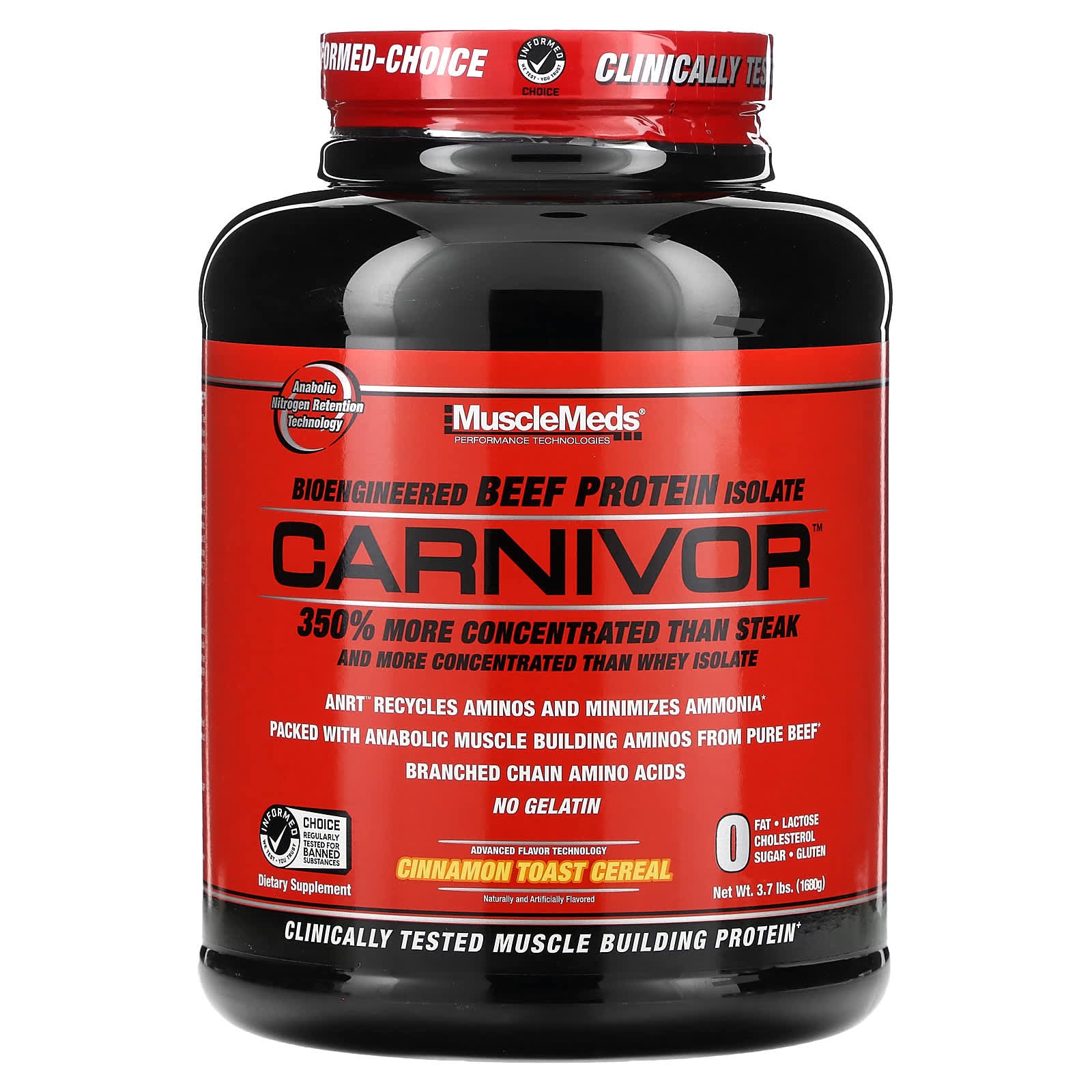 MuscleMeds - Carnivor™ 100% Naudanlihaproteiini