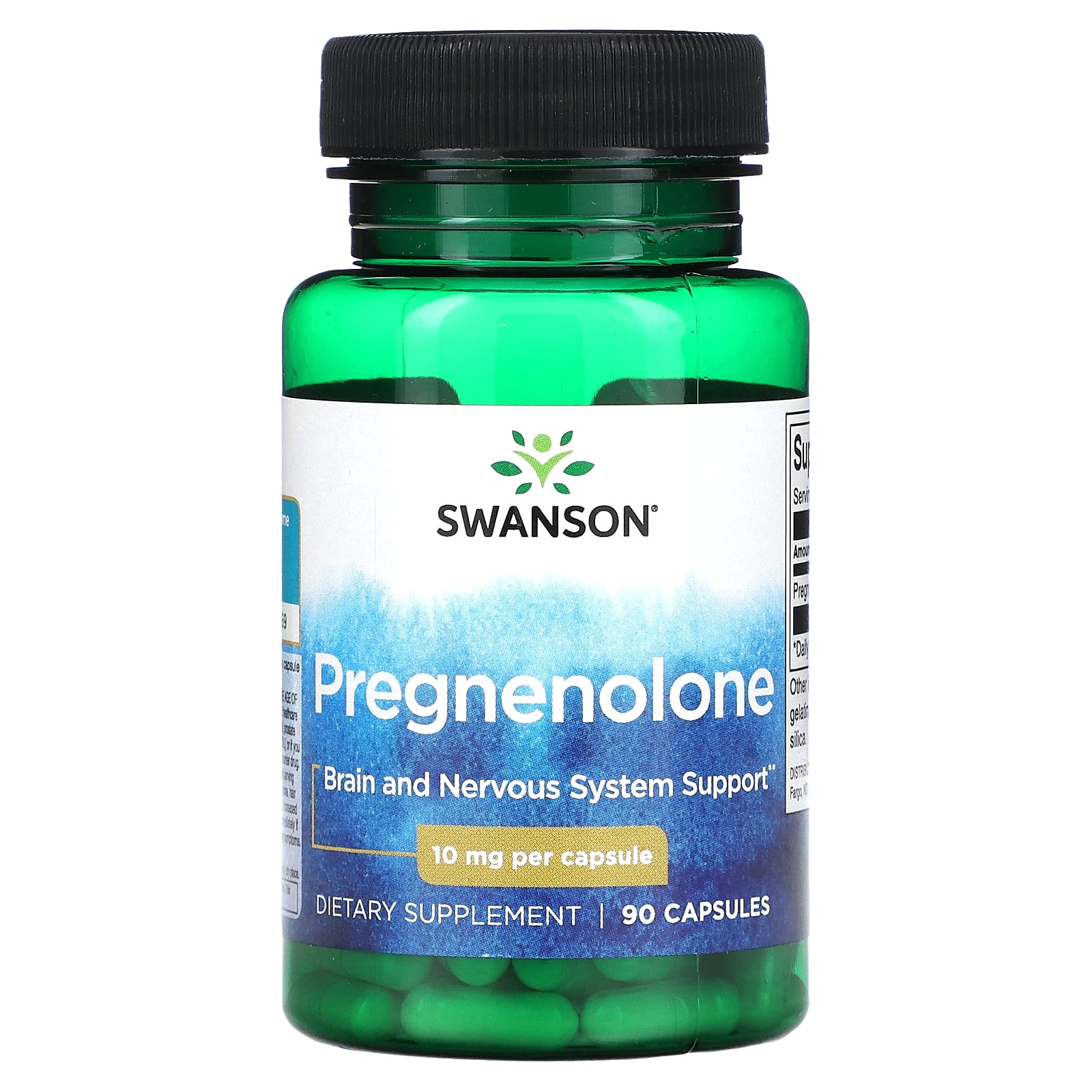 Pregnenolon ingredienser lista