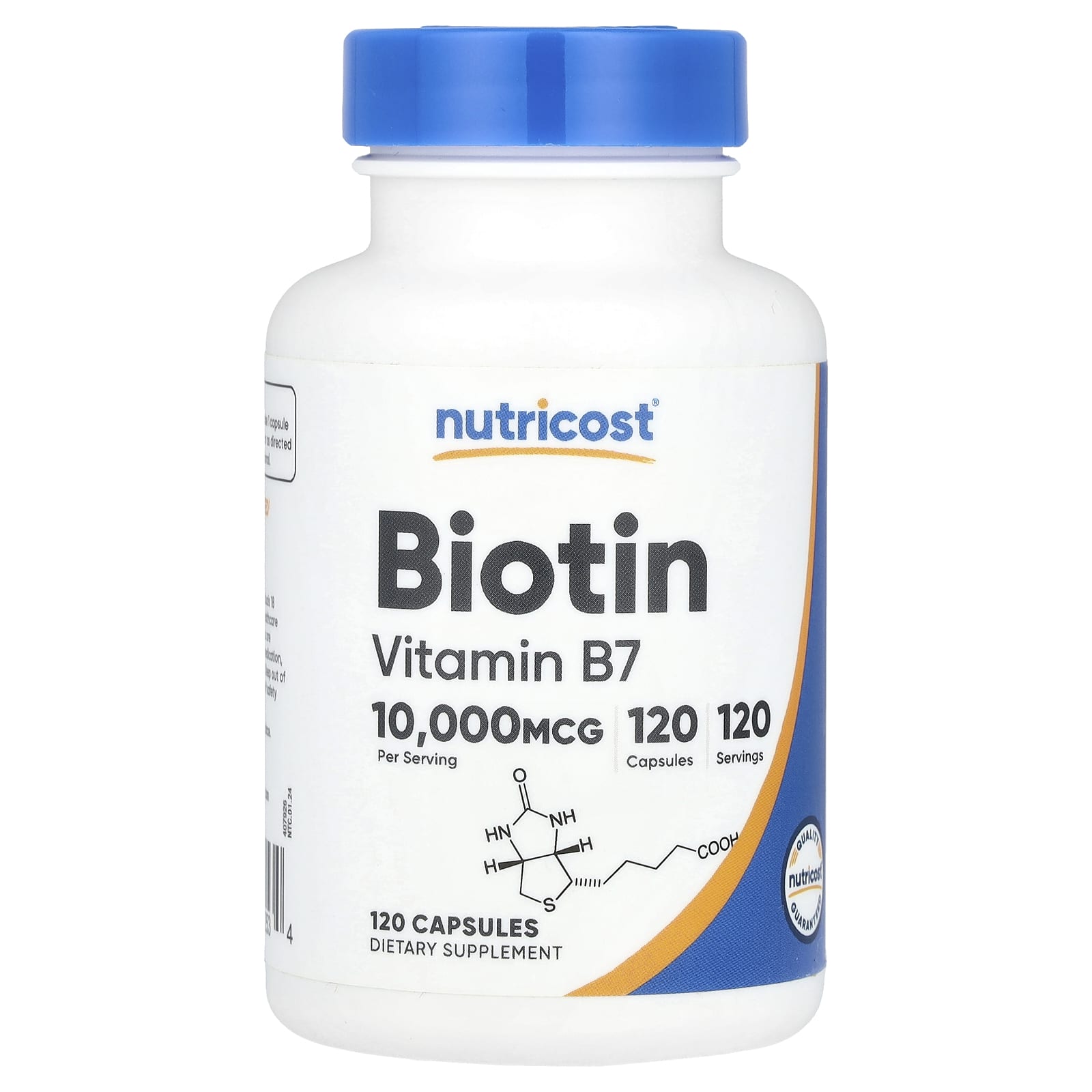 Nutricost - Biotin Vitamin B7 10,000mcg