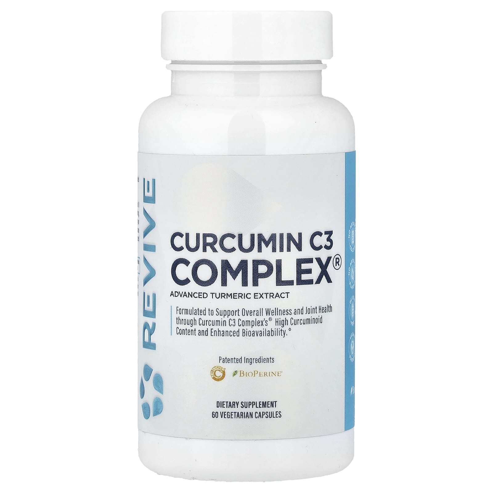 Revive Curcumin C3 Complex 60 Vcaps framsida