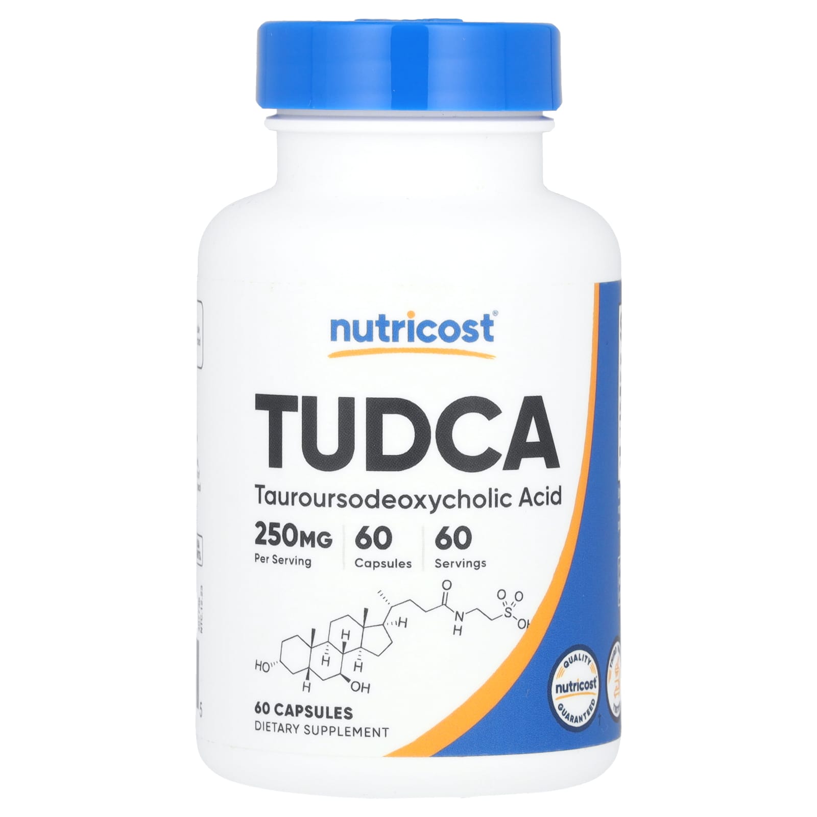 Nutricost Tudca ingredienser och etikett