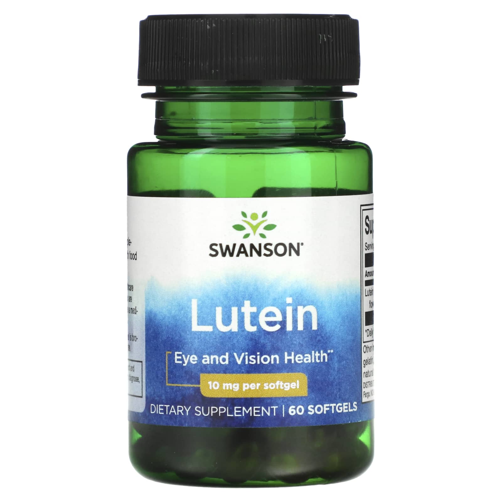 Lutein – Ögonhälsa & Skarp Vision 60 kapslar framsida