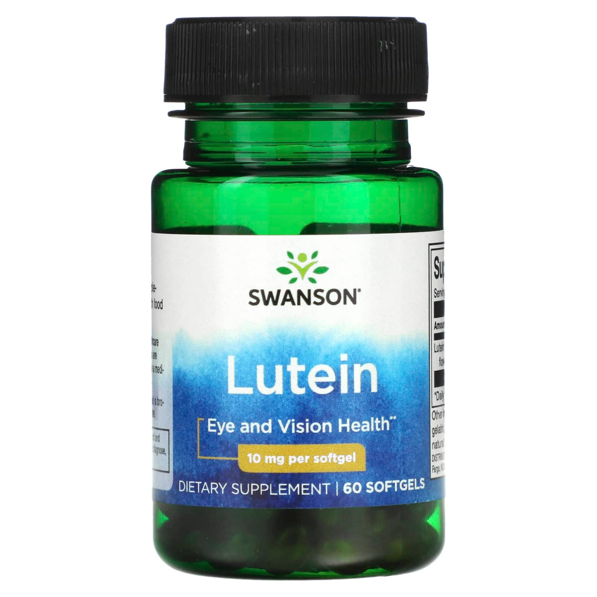 Lutein – Ögonhälsa & Skarp Vision 60 kapslar framsida