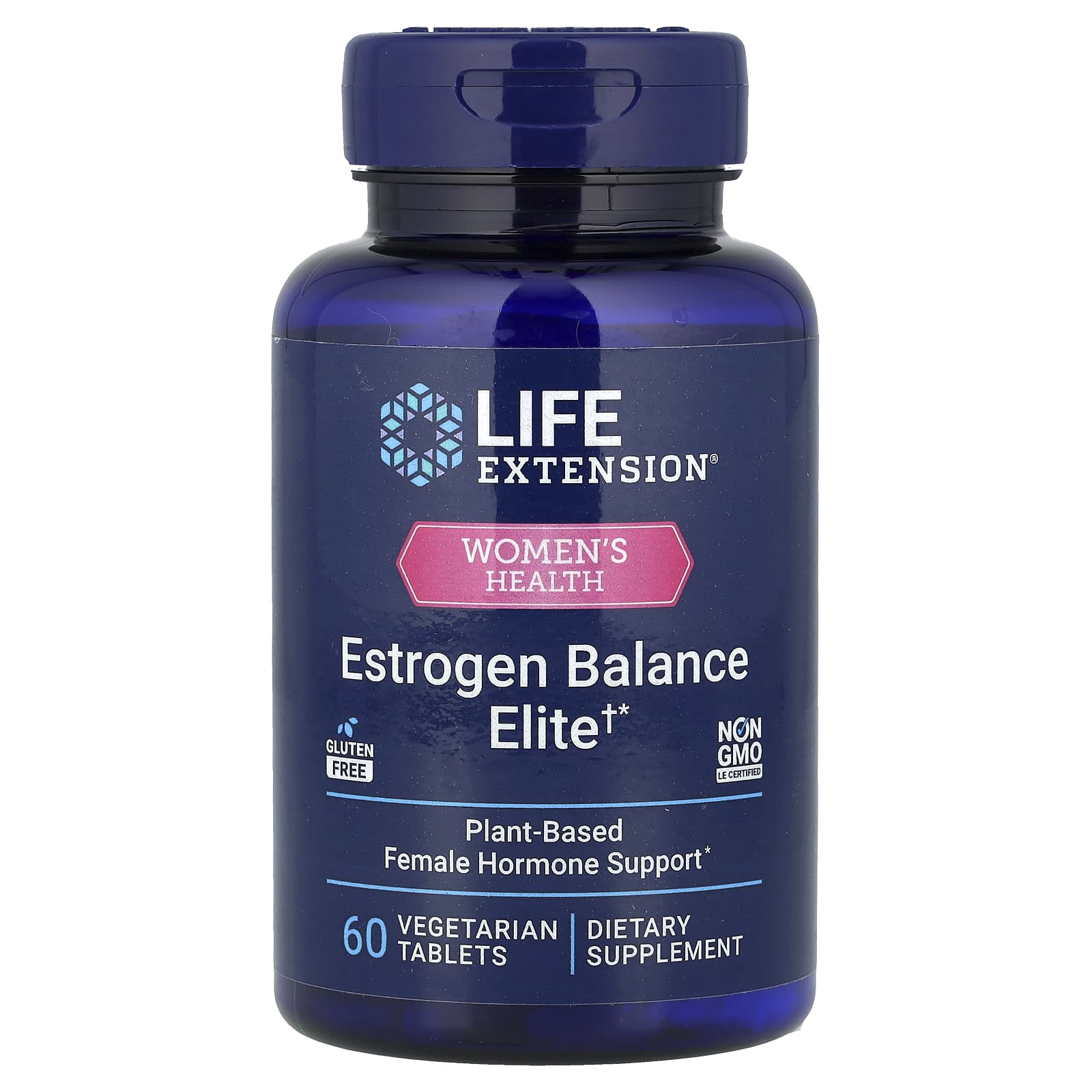 Life Extension Estrogen Balance Elite baksida