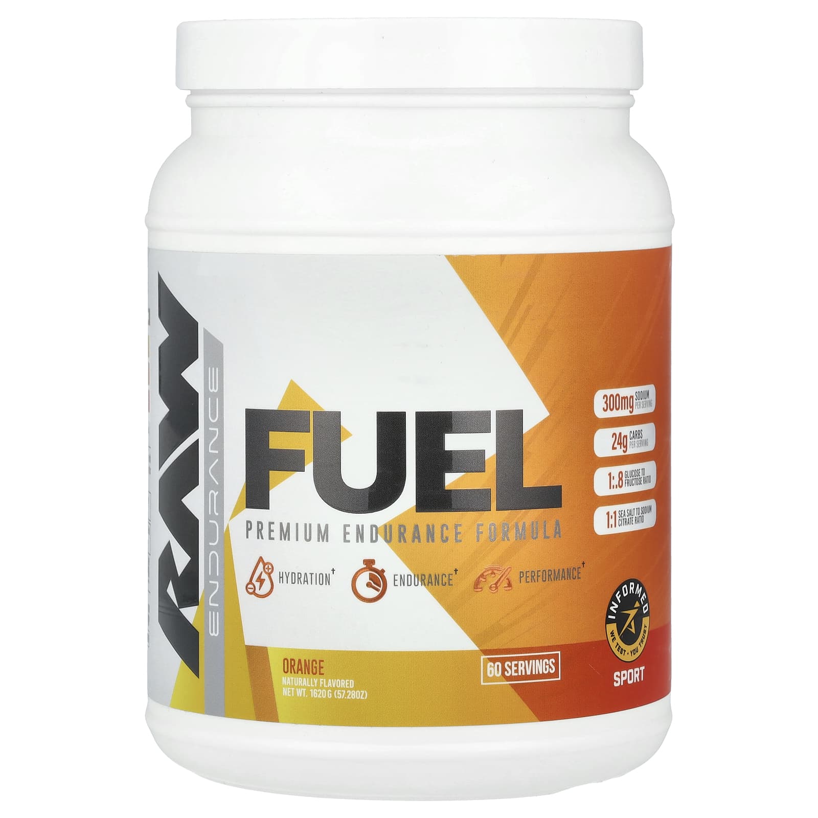 Raw Nutrition Raw Fuel skopa med pulver