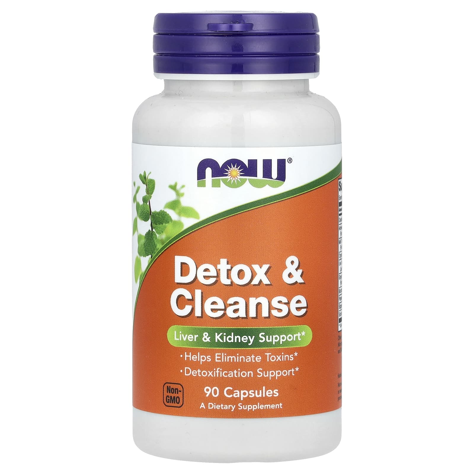 Detox & Cleanse – 90 kapslar framsida