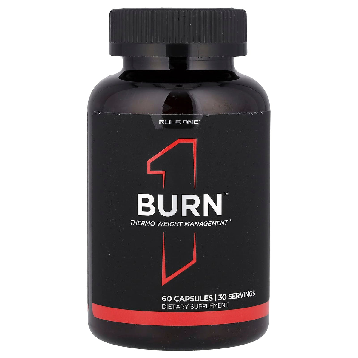 Rule One Burn termogen vikthantering framsida