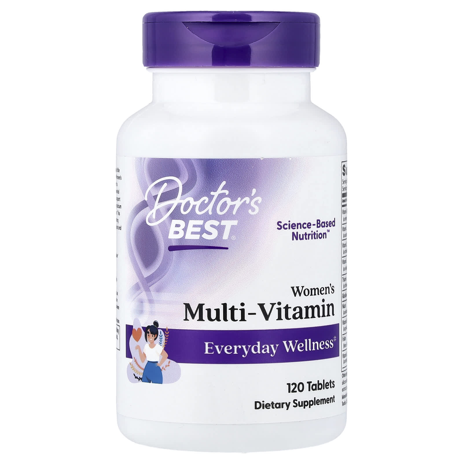 Women's Multi-Vitamin baksida näringsfakta