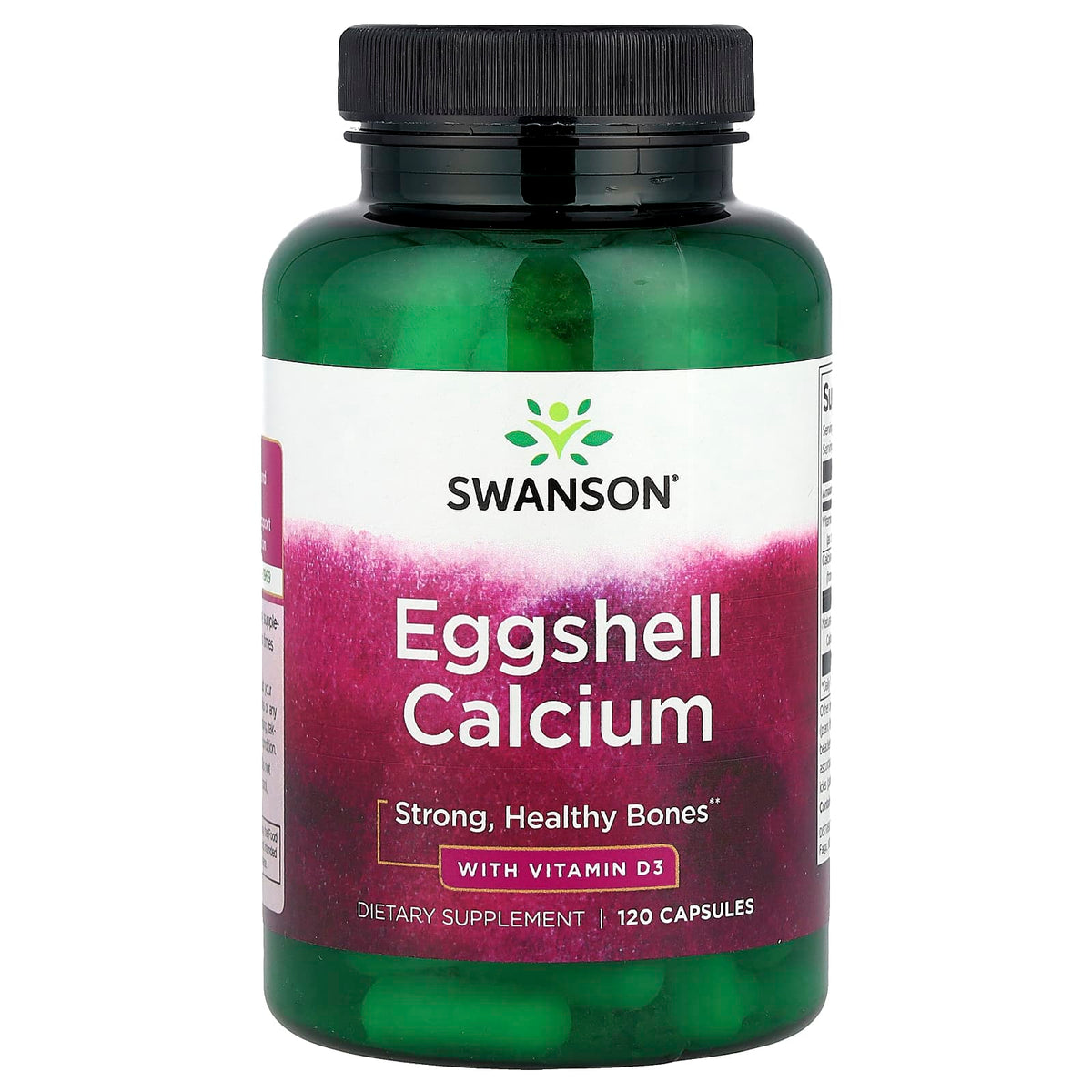 Äggskalkalk + Vitamin D3 ingredienslista