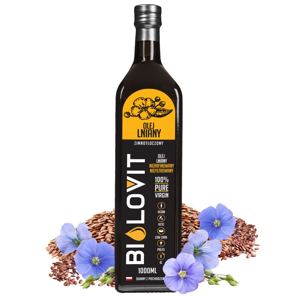 Bilovit - Organic Cold-Pressed Flaxseed Oil