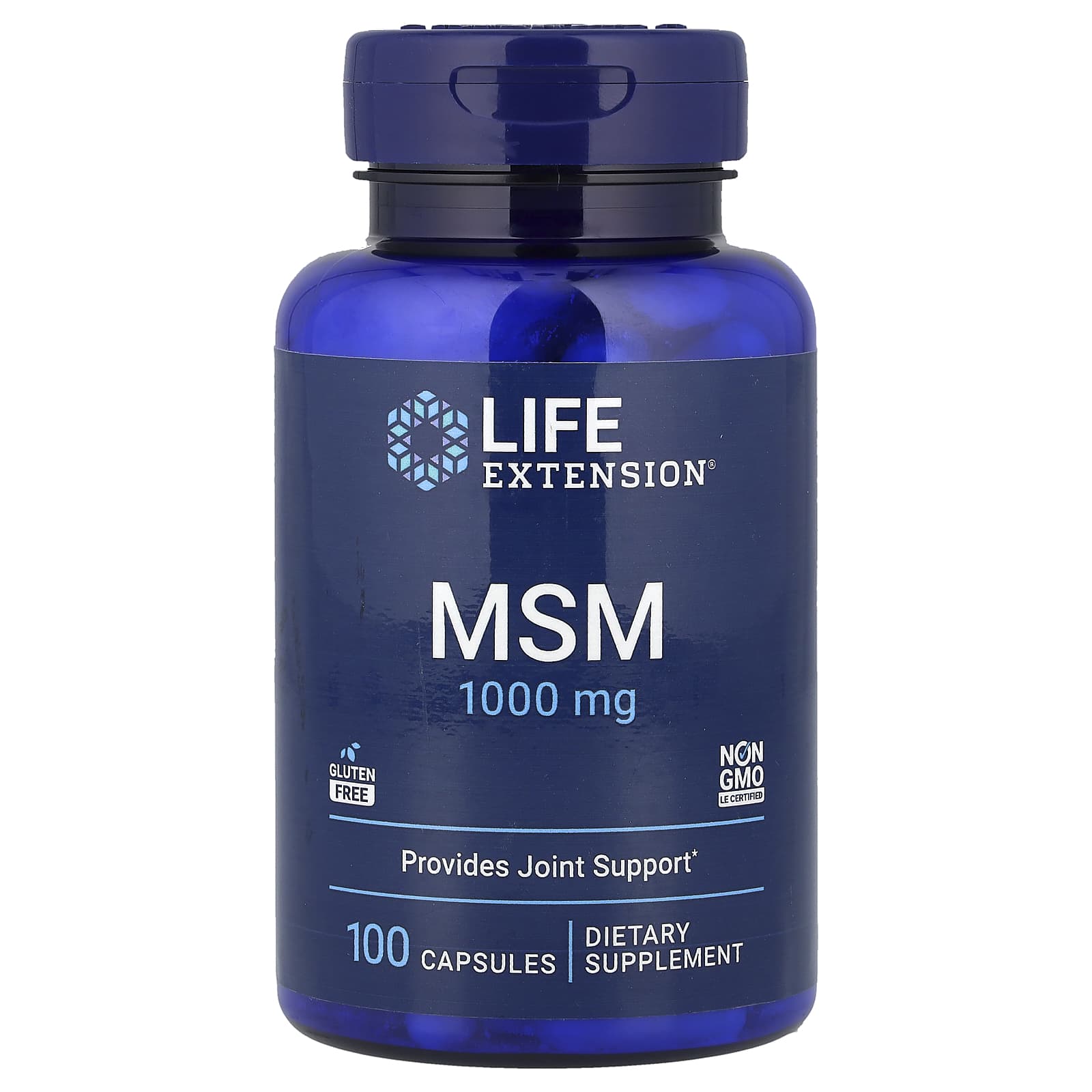 Life Extension - MSM 1000mg - 100 kapselia