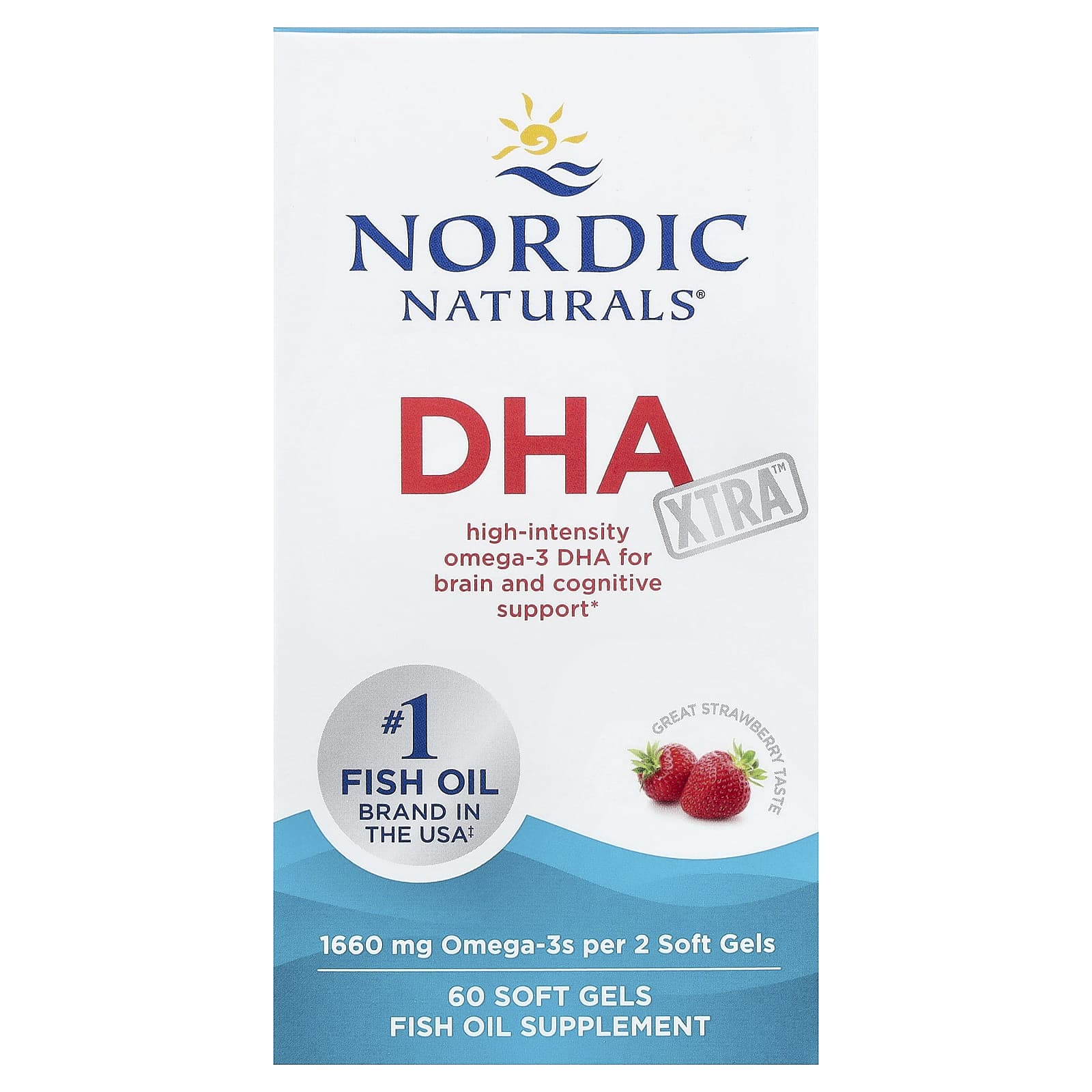 DHA Xtra baksida med näringsinformation