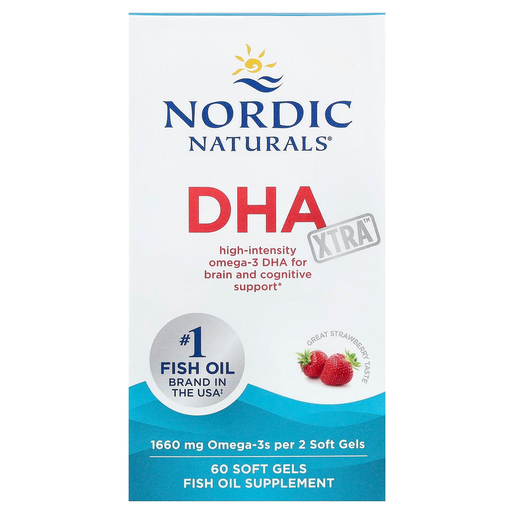 DHA Xtra baksida med näringsinformation
