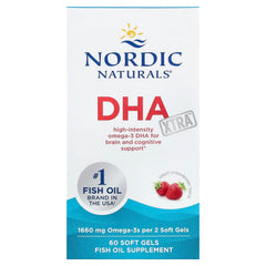 DHA Xtra baksida med näringsinformation