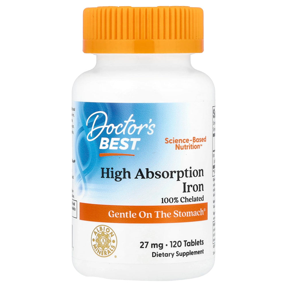 Doctor's Best High Absorption Iron ingredienser