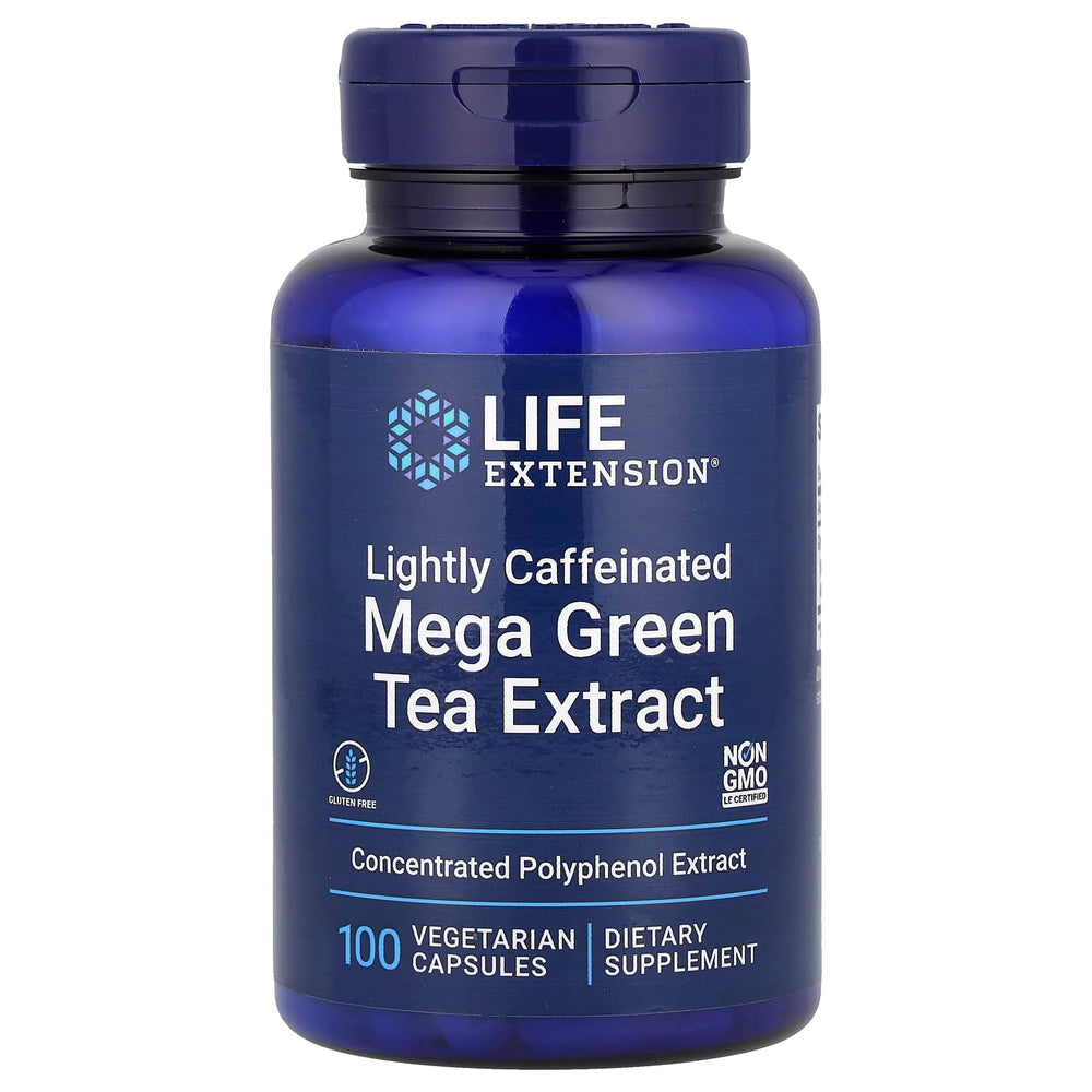 Life Extension Mega Green Tea Extract baksida