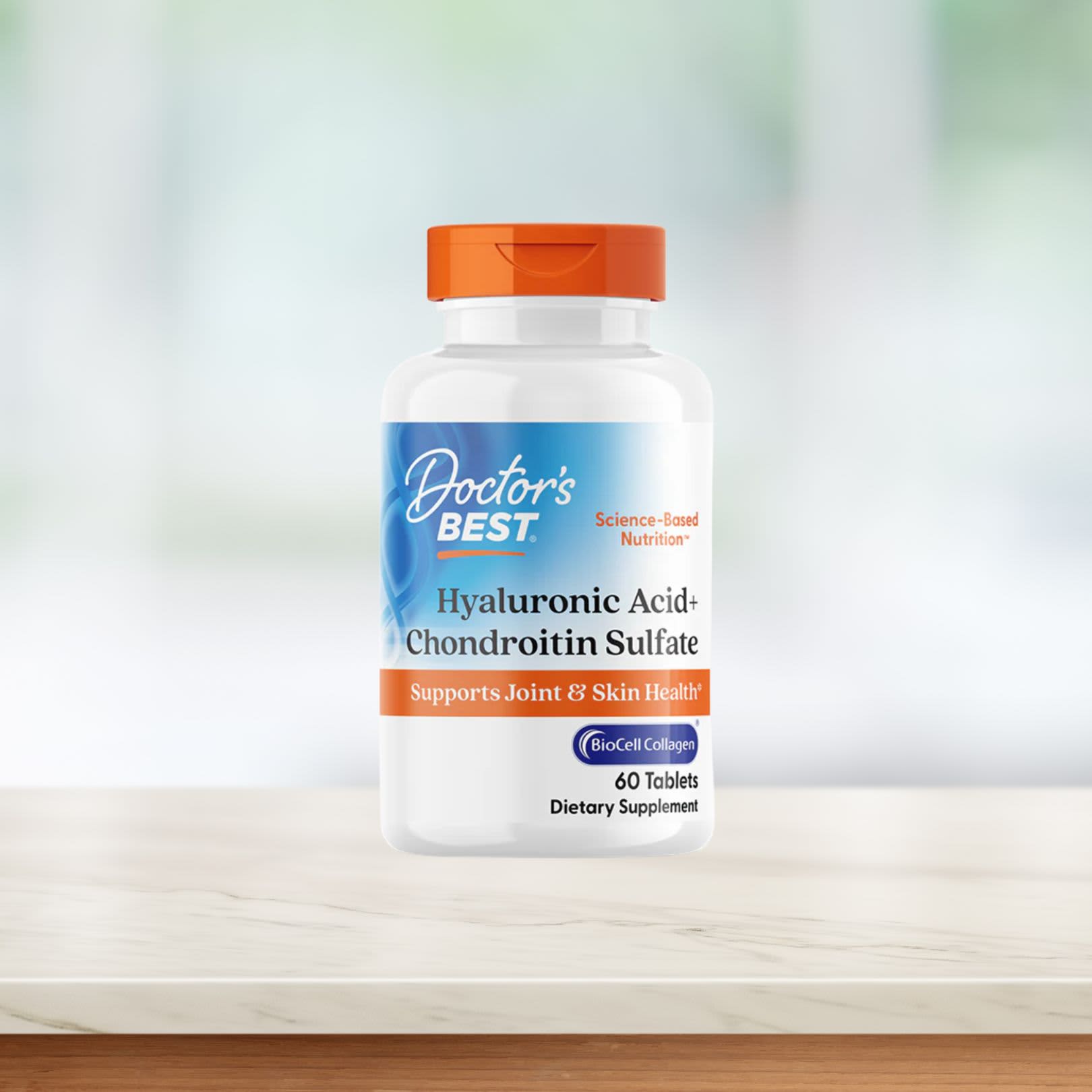 Doctor's Best - Hyaluronic Acid + Chondroitin Sulfate With Collagen