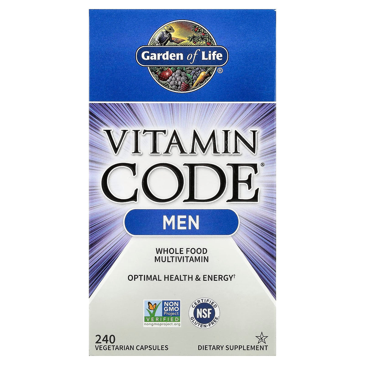 Garden Of Life - Vitamin Code Mænd