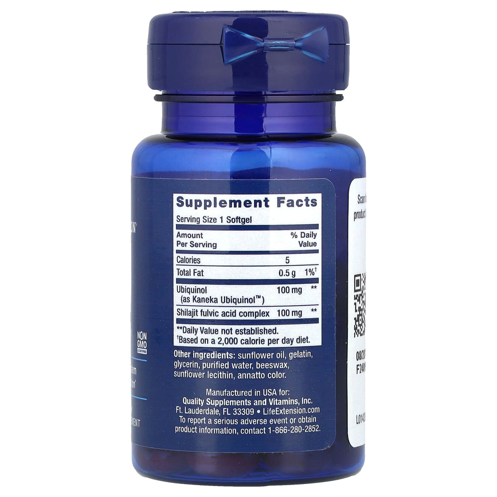 Ubiquinol CoQ10 produktdetalj softgels