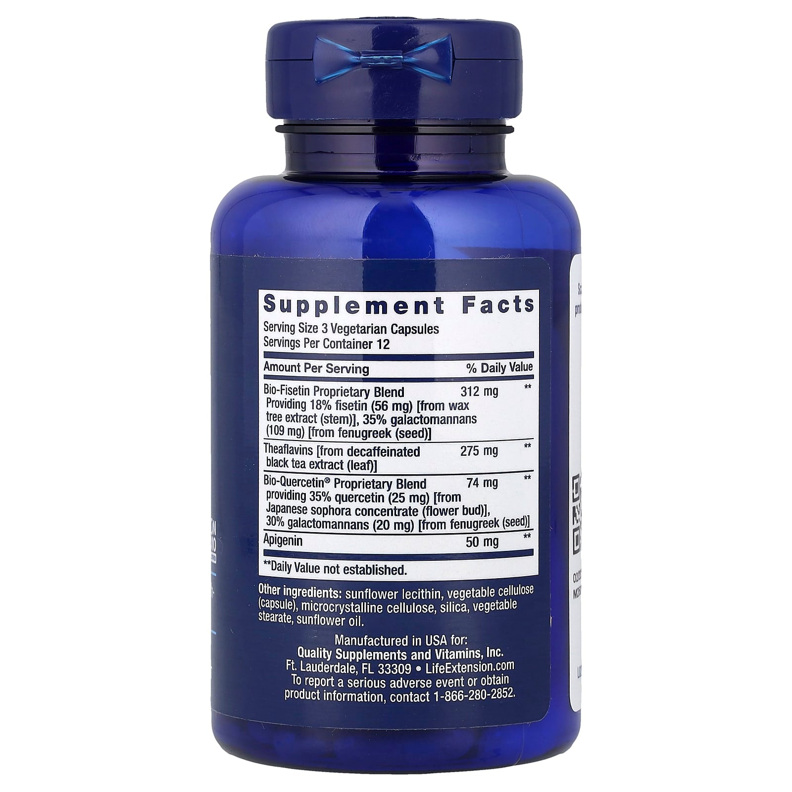 Life Extension - Senolytic Activator - 36 Vcaps