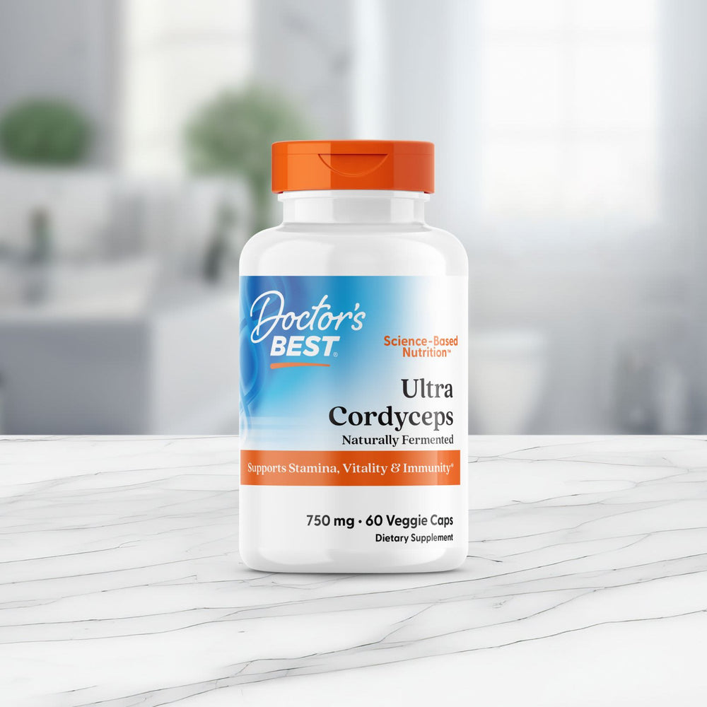 Doctor's Best Ultra Cordyceps förpackning detalj