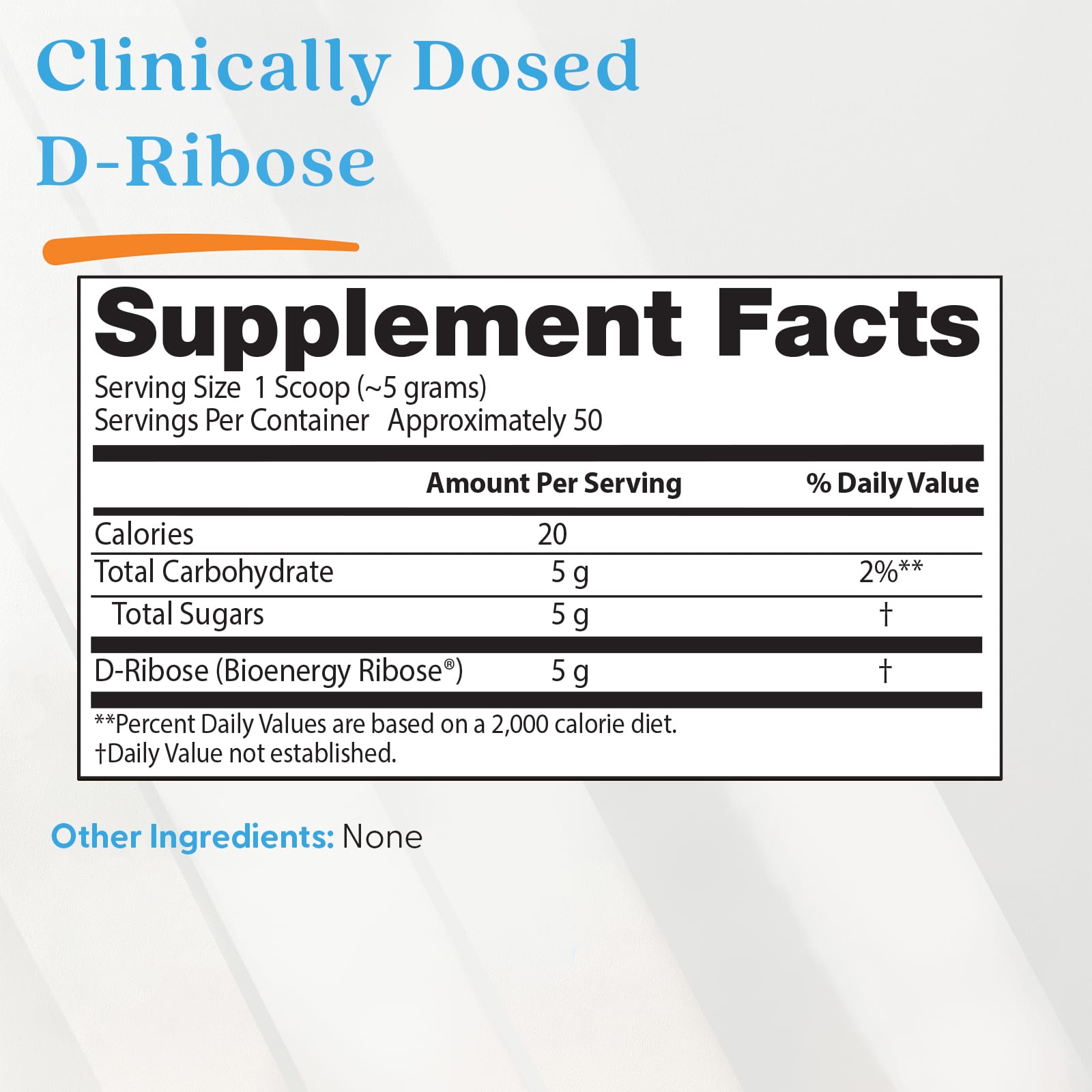 Doctor's Best - Ren D-Ribose Pulver - 250g