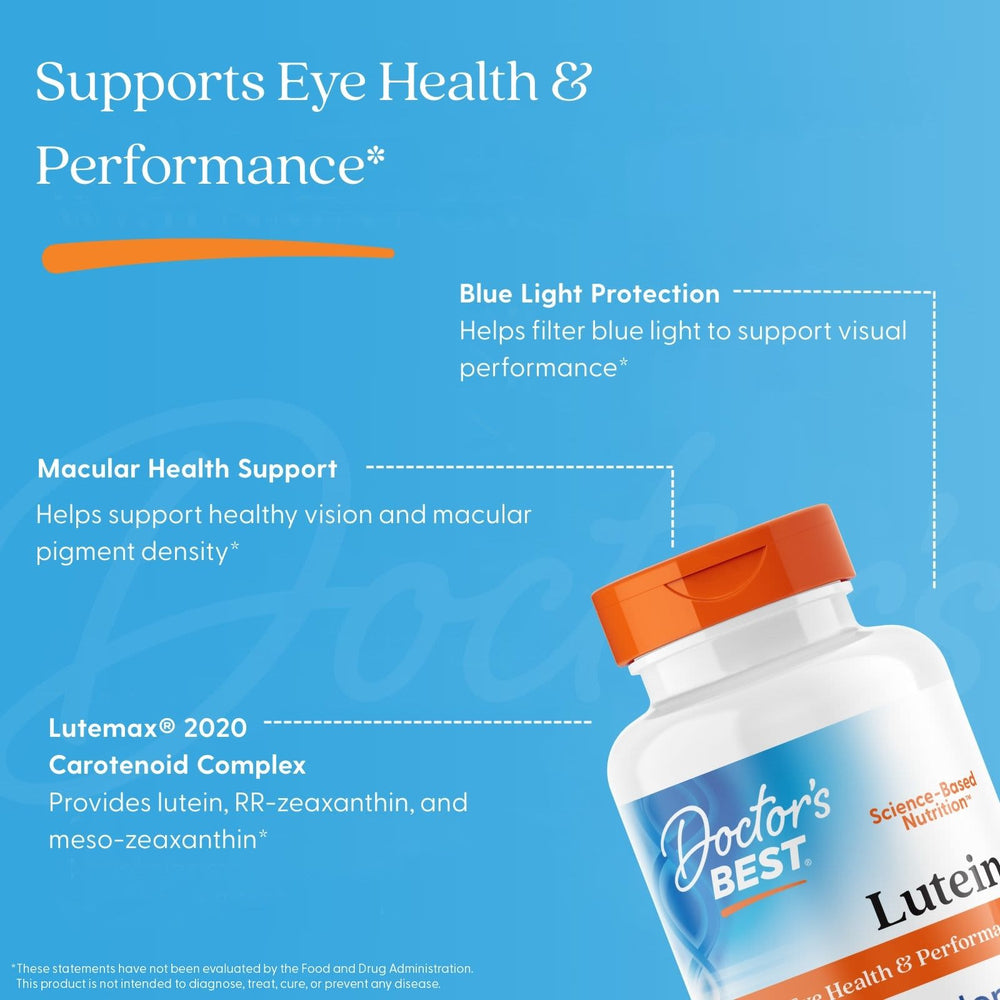 Lutein med Lutemax 2020 kapslar från burk