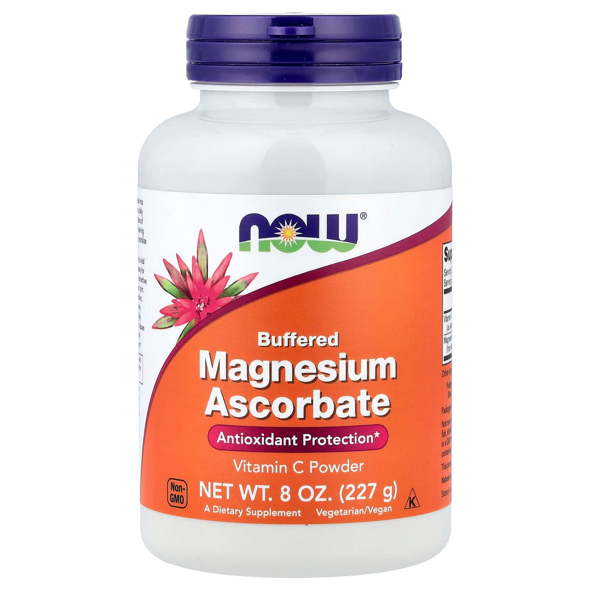 NOW Foods - Magnesium Ascorbat, Pufferet Pulver - 227g