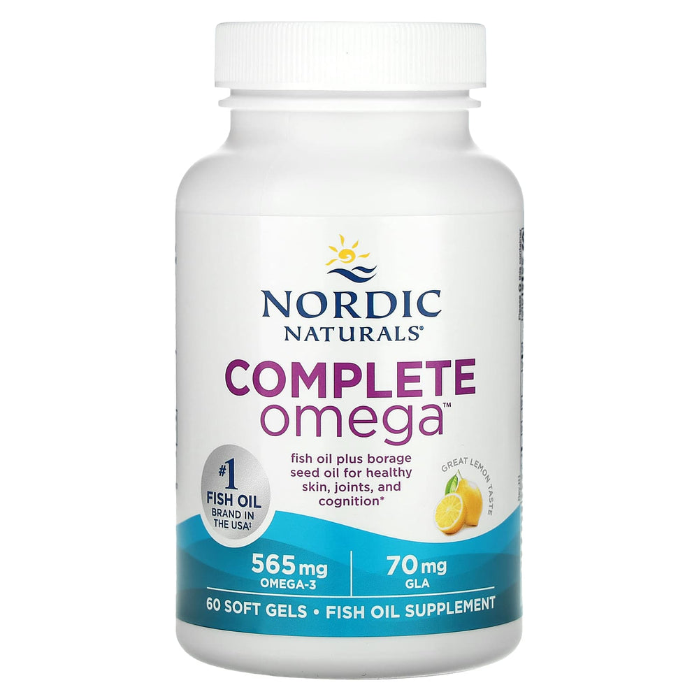 Nordic Naturals Complete Omega öppen förpackning