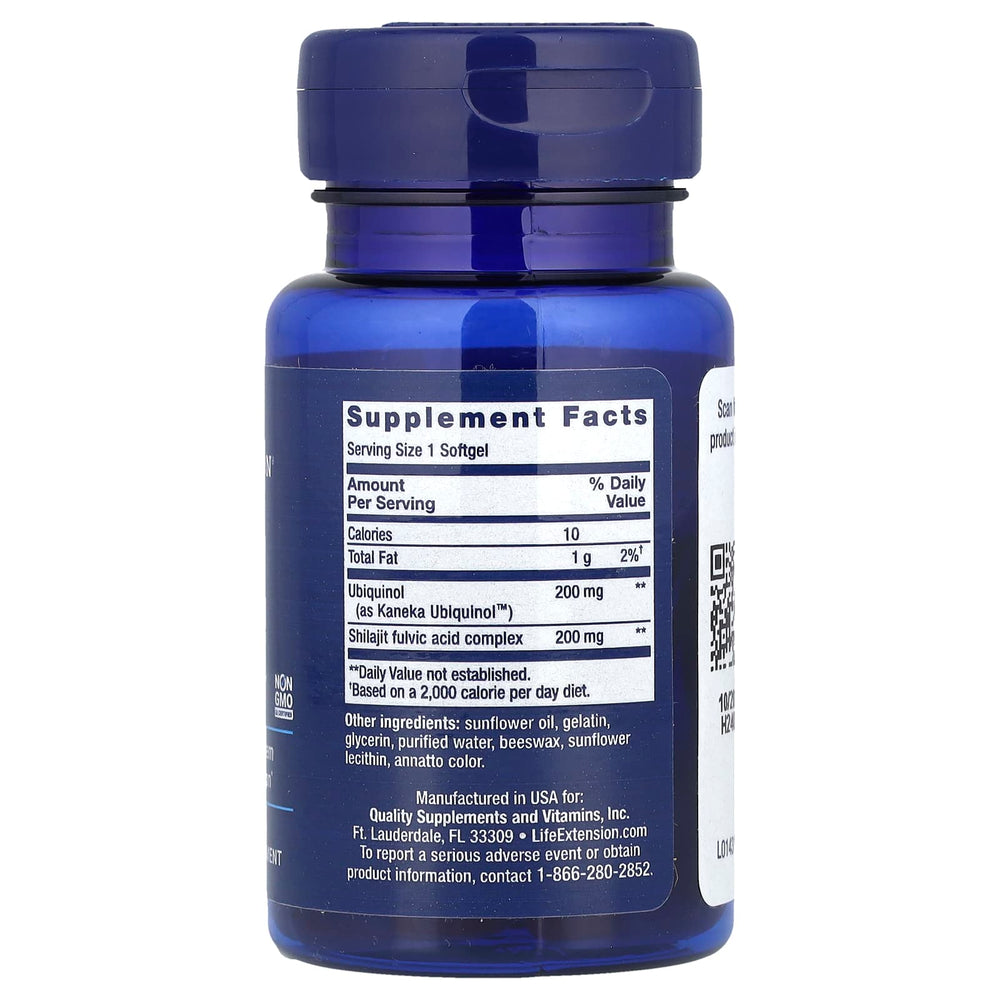 Ubiquinol CoQ10 öppen förpackning