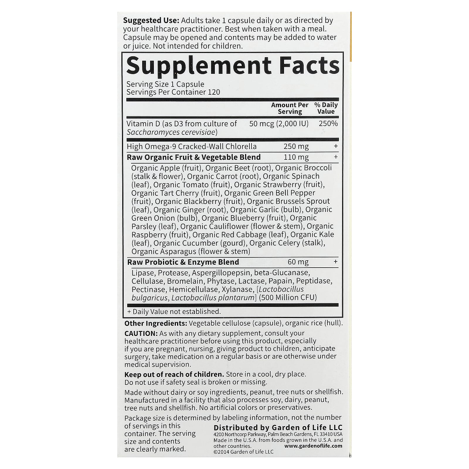 Vitamin Code Raw D3 förpackning öppen