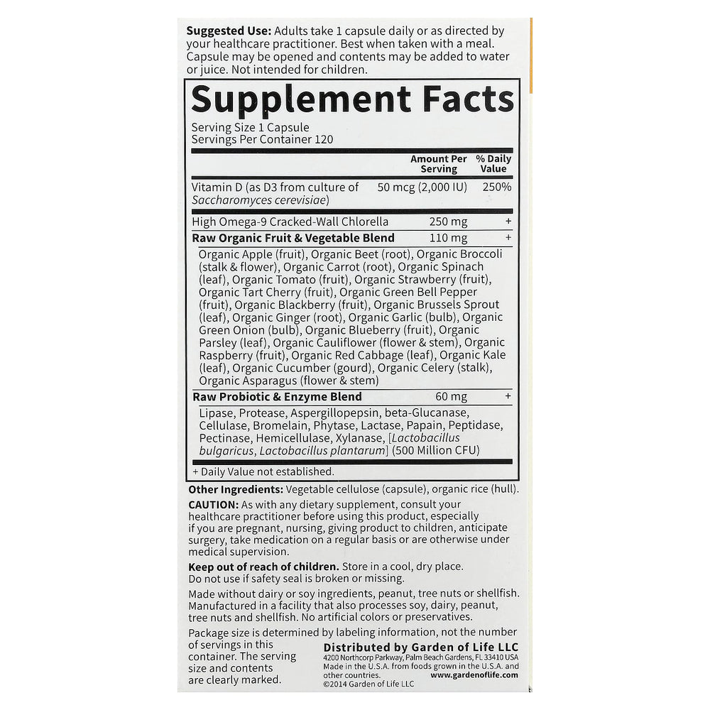 Vitamin Code Raw D3 förpackning öppen