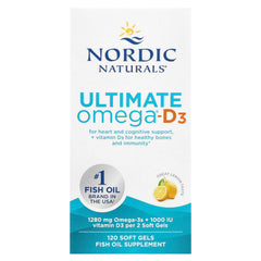 Ultimate Omega-D3 Citron baksida