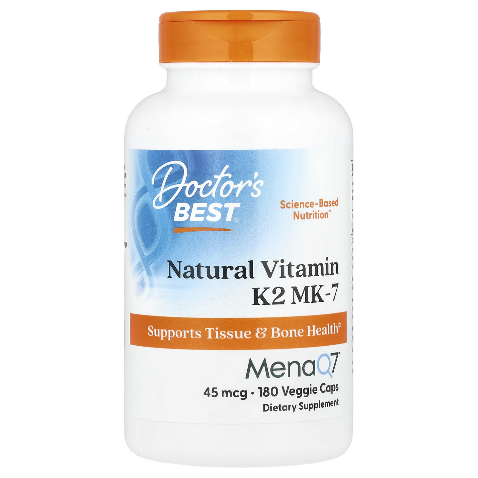 Natural Vitamin K2 MK7 – MenaQ7 näringsfakta
