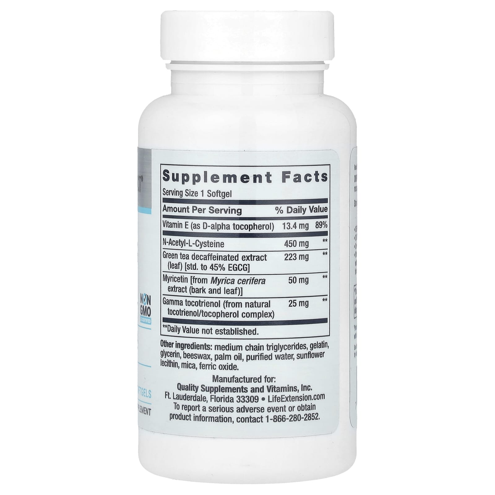 Geroprotect Ageless Cell näringsfakta