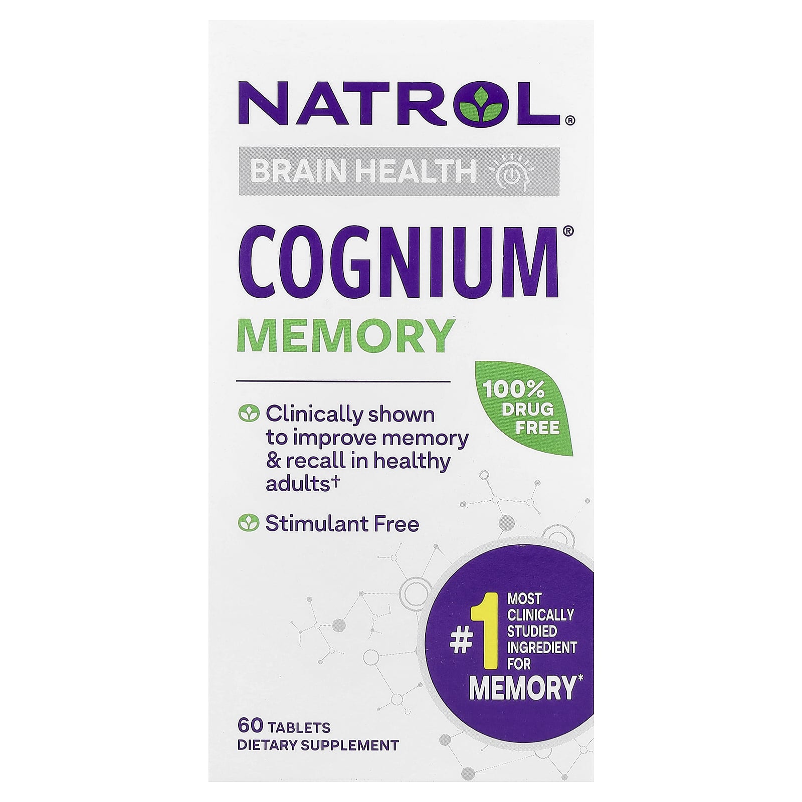 Cognium Memory – Minnesstöd framsida