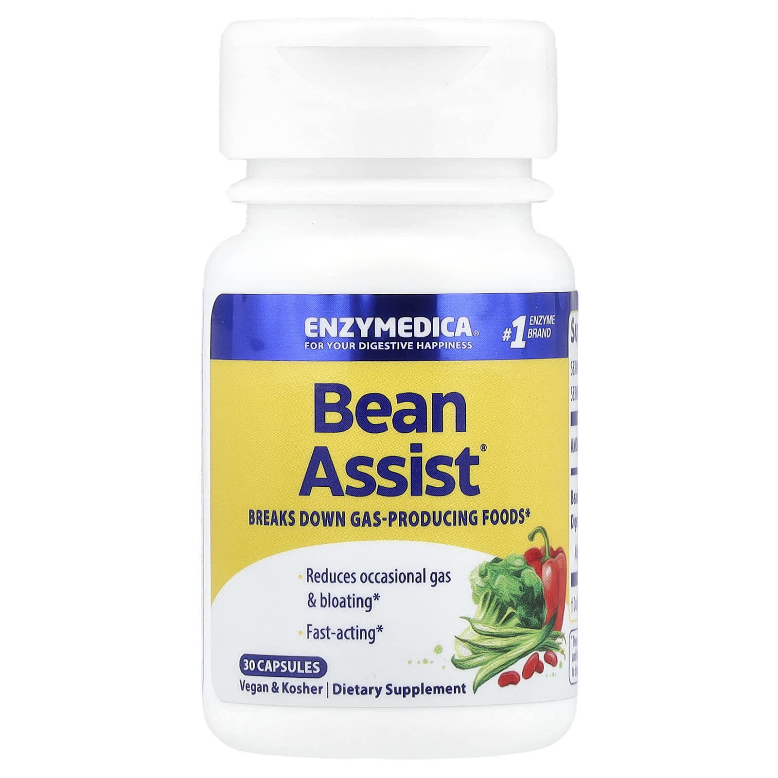 BeanAssist™ ingredienser och dosering