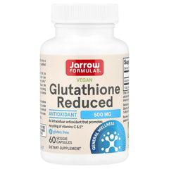 Reduced Glutathione 500 mg baksida