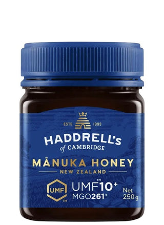 Haddrell's of Cambridge Manuka Honey 250g framsida