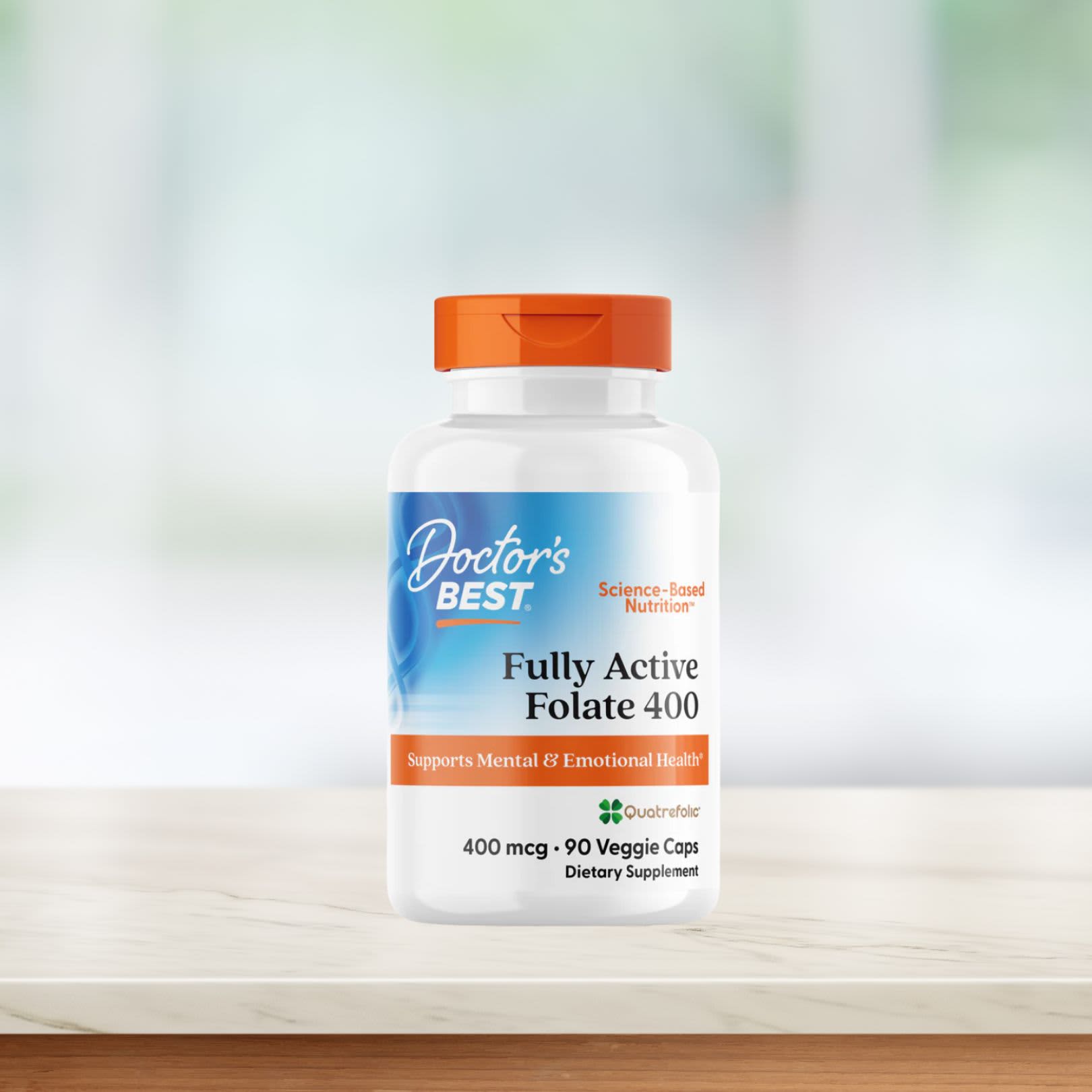 Doctor's Best Fully Active Folate 400 produktöversikt