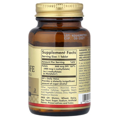 Solgar - Metafolin - Folate-tuki