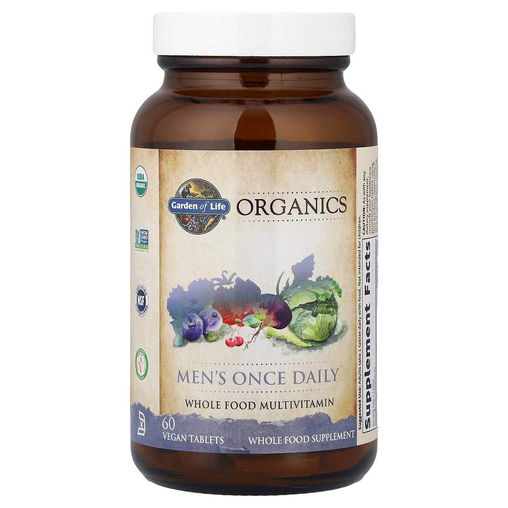 Mykind Men's Once Daily flaskdetalj