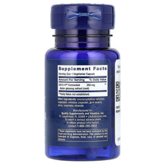 Life Extension Ginseng Energy Boost ingredienser lista