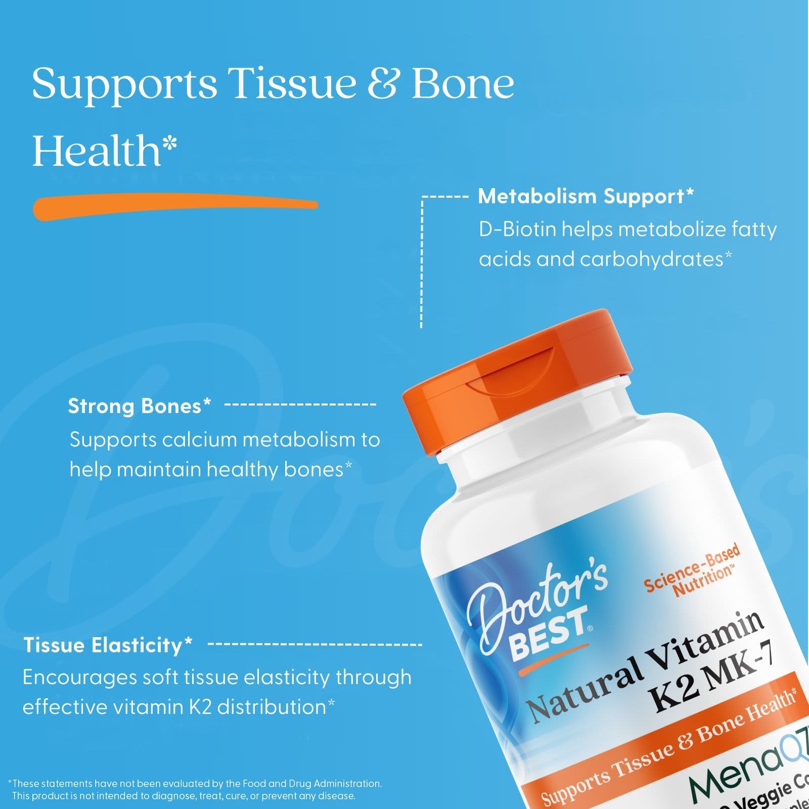 Natural Vitamin K2 MK-7 – 100 mcg MenaQ7® förpackning