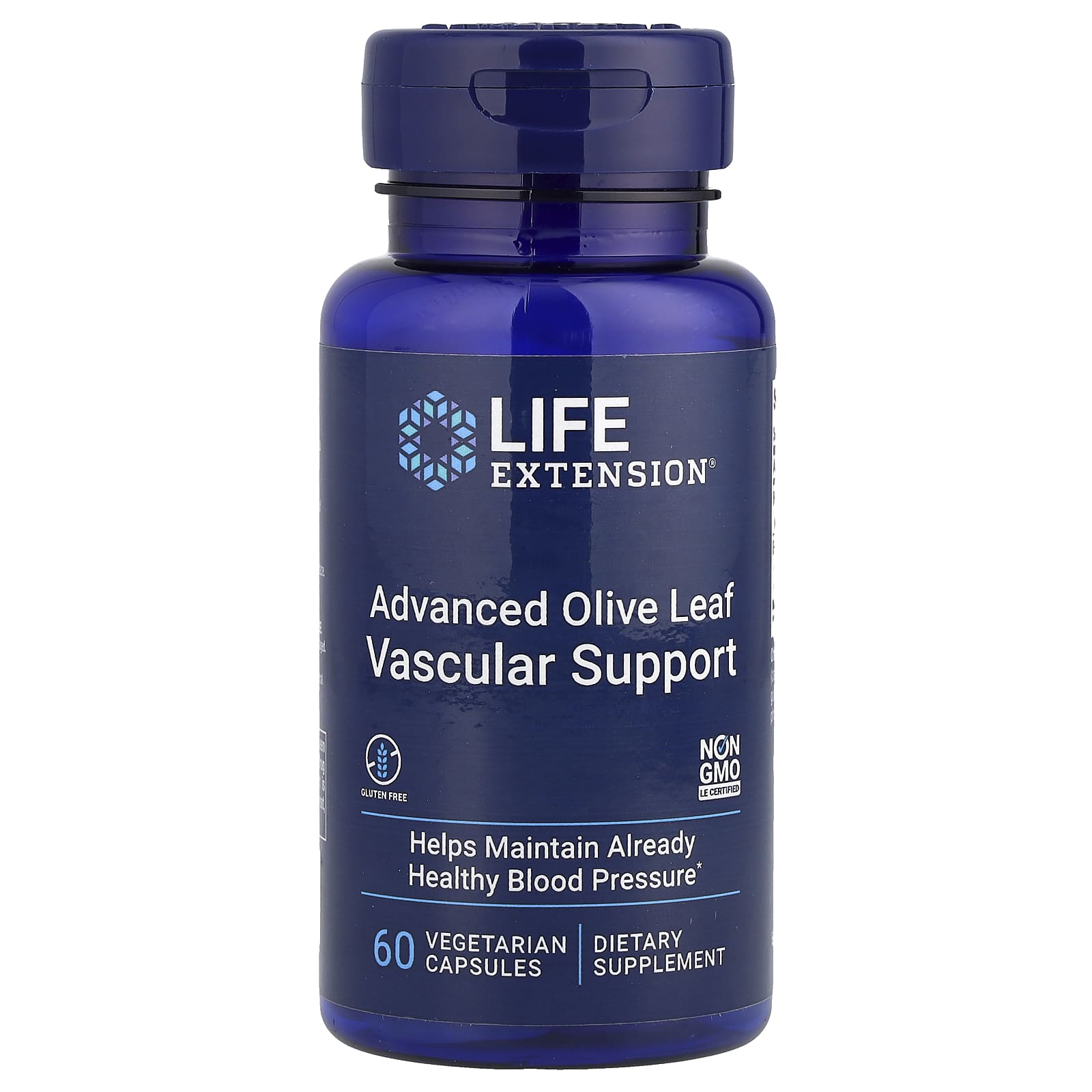 Life Extension - Advanced Olive Leaf Vascular Support With Celery Seed Extract - 60 Vcaps