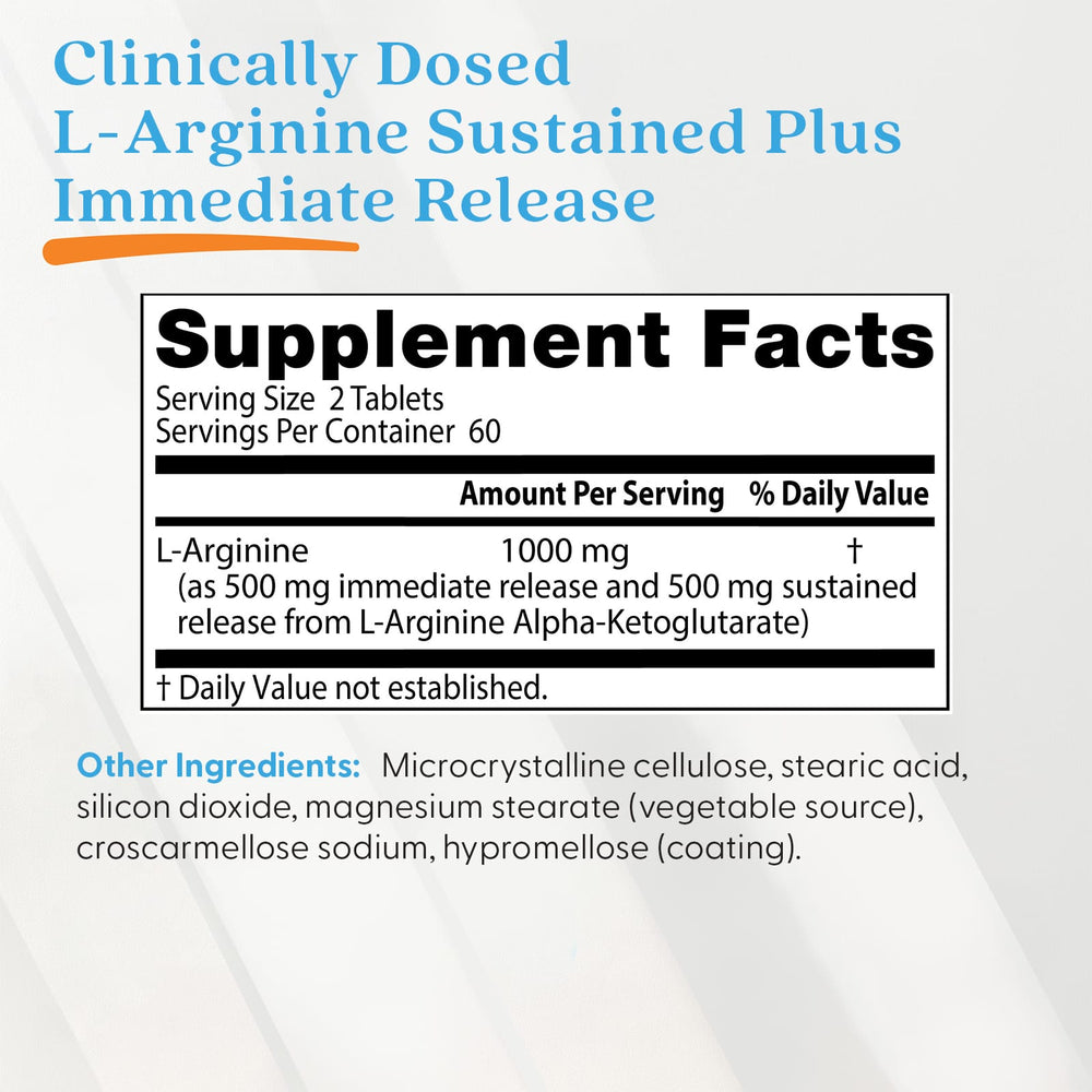 L-Arginine 500 mg öppen burk