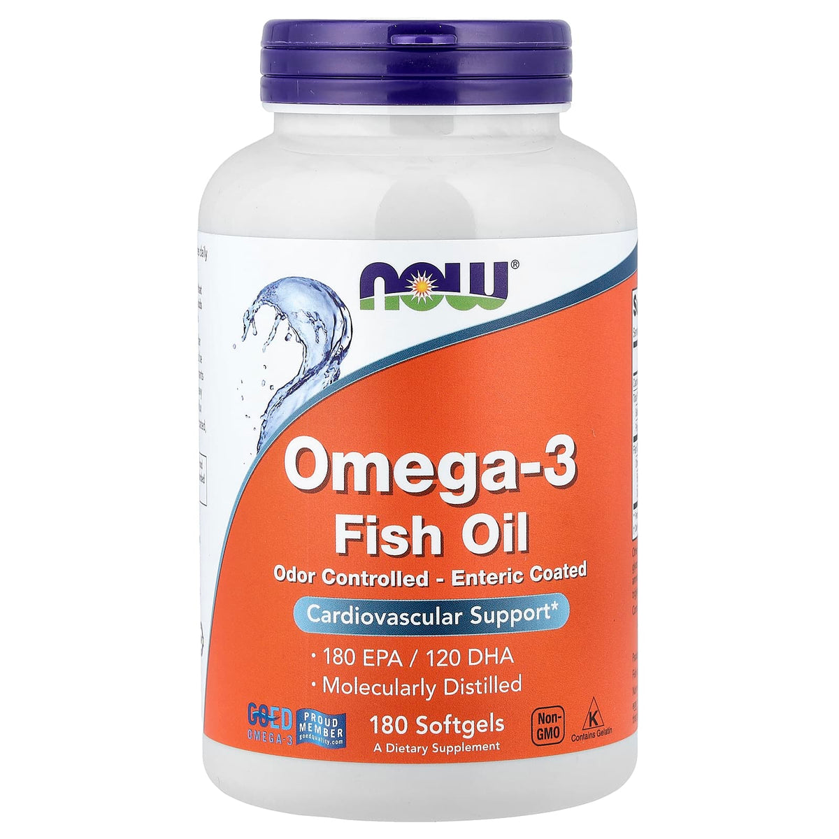 Omega-3 Fiskolja certifieringsmärken och etiketter